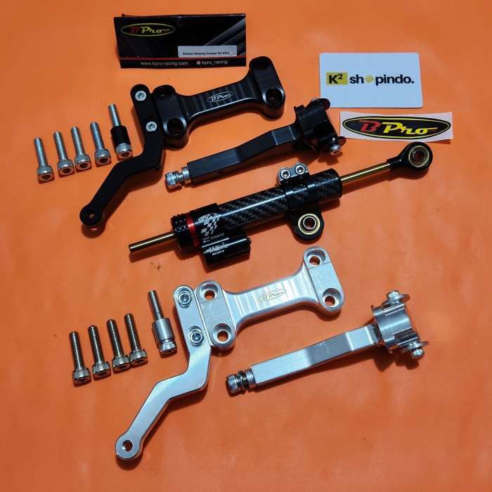 Promo Bracket Stabilizer Rx King Bpro +Matris Steering Dumper Damper Rx King