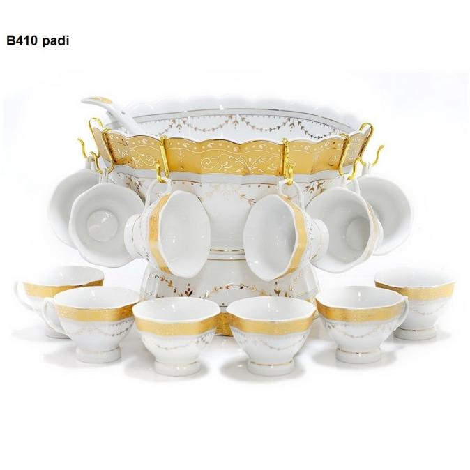 Wadah Es Buah, Sup B410 (Bowl Set) VICENZA motif PADI, Garansi Kirim