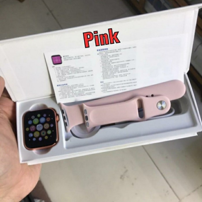 BAYAR DITEMPAT JAM TANGAN SMARTWATCH T500 PLUS TALI PING PEACH WATCH IWO APPLE /JAM TANGAN ANAK/JAM