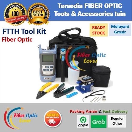 FIBER OPTIC FTTH TOOL KIT / CATV FIBER OPTIK TOOLKIT