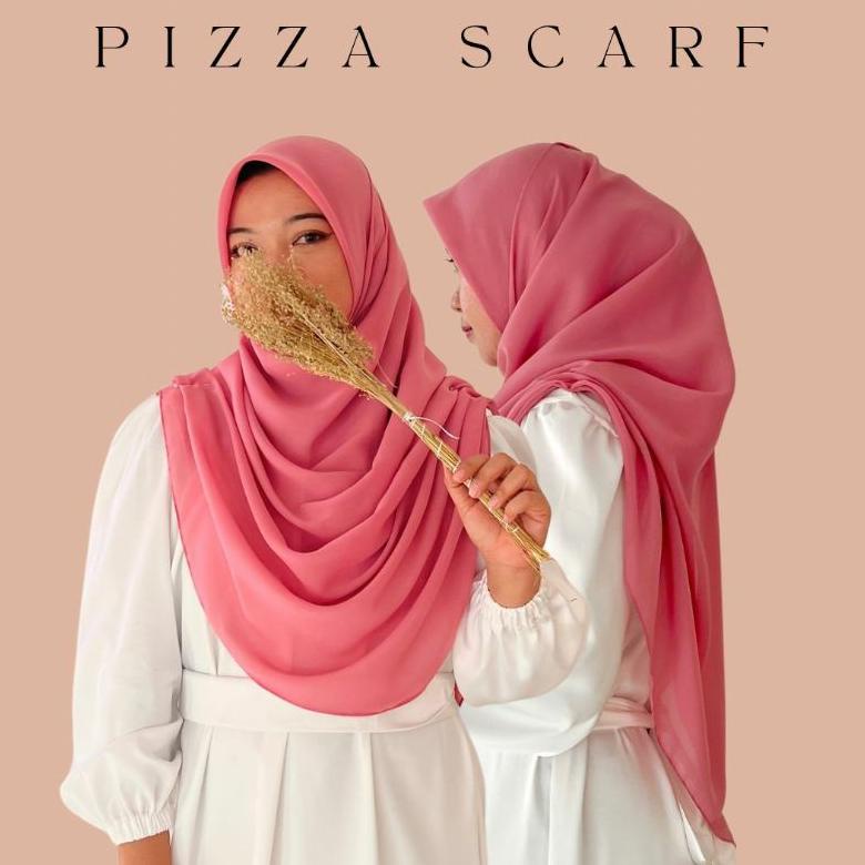 Cod PIZZA SCARF SHAWL CURVE HIJAB MALAYSIA
