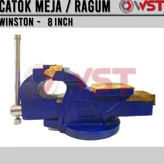 Catok Meja 8Inch / Catok 8 Inch WInston / Ragum 8" / Bench Vise