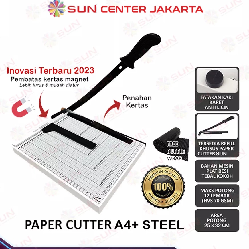 

(K00☎) Paper Cutter A4 / A4+ ( Alat Potong / Mesin Pemotong Kertas HVS, Sticker, Dos, PVC ID Card, Yellow Board, Art Paper, Vinyl, Bontax Camel, Kertas Foto A4 Glossy Silky Glossy Photo Paper A5 A4)..!