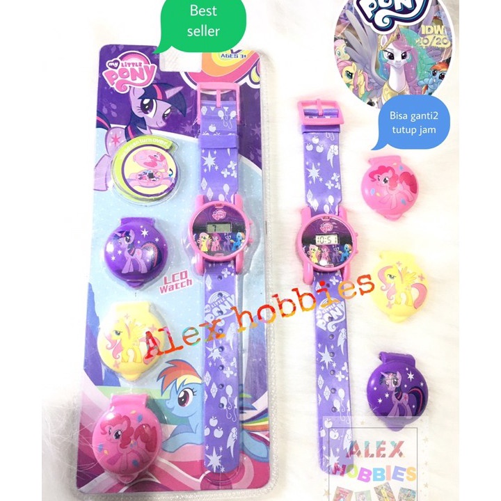 Terlaris jam tangan anak perempuan / jam tangan anak little pony / jam anak poni/ jam tangan anak mu