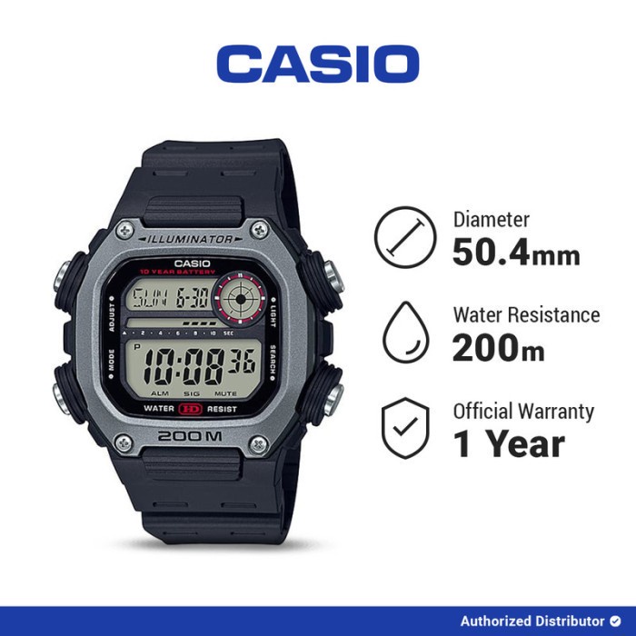 [READY INSTANT] Casio Jam Tangan Original DW-291H-1AVDF-R