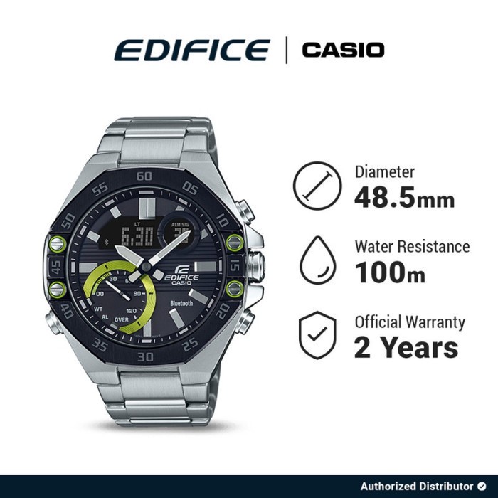 Casio Edifice Jam Tangan Original ECB-10DB-1ADF