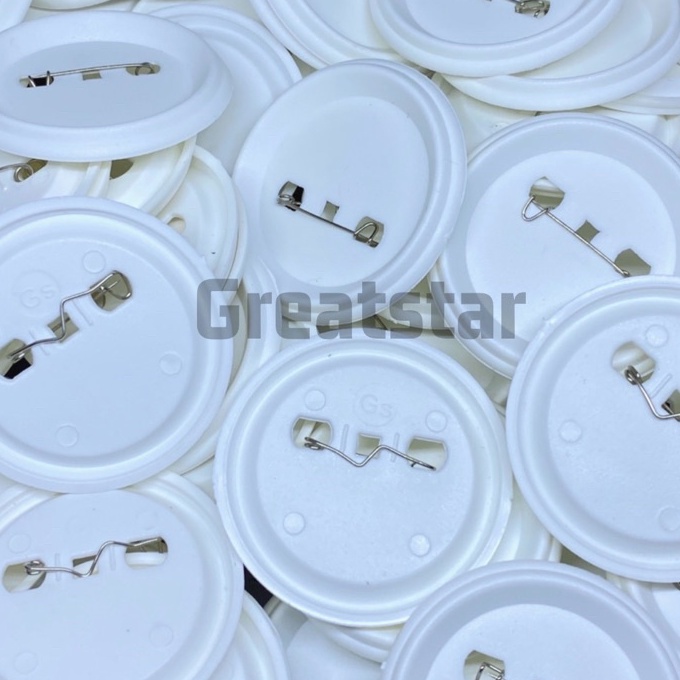 [D13-✮> PIN 5,8 CM / BAHAN PIN + KALENG ALUMINIUM/PAK ISI 100 SET㊚!