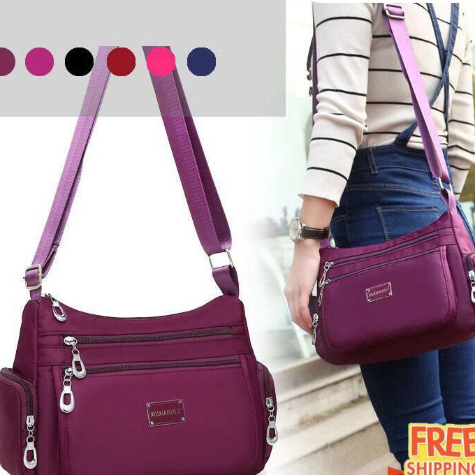 (B33-) Z-004 - TAS IMPORT MURAH B8890 - TAS WANITA RRN 032 - TAS NILON 1919 ANTI AIR  8186 RRN 032 J