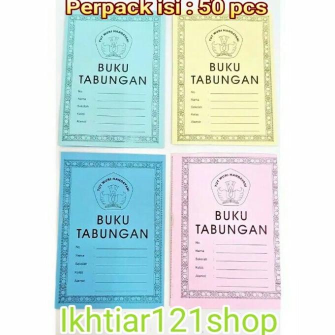 

Sale Now Buku Tabungan Siswa Sekolah Perpack Isi 50Pcs Original
