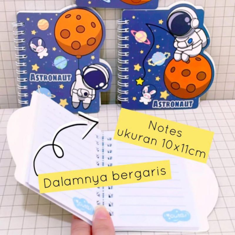 

Memo Notes Spiral Astronot Nasa --AY70