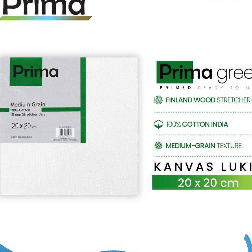 

[M40-◆> Kanvas Lukis Prima Green Cotton Canvas».!!