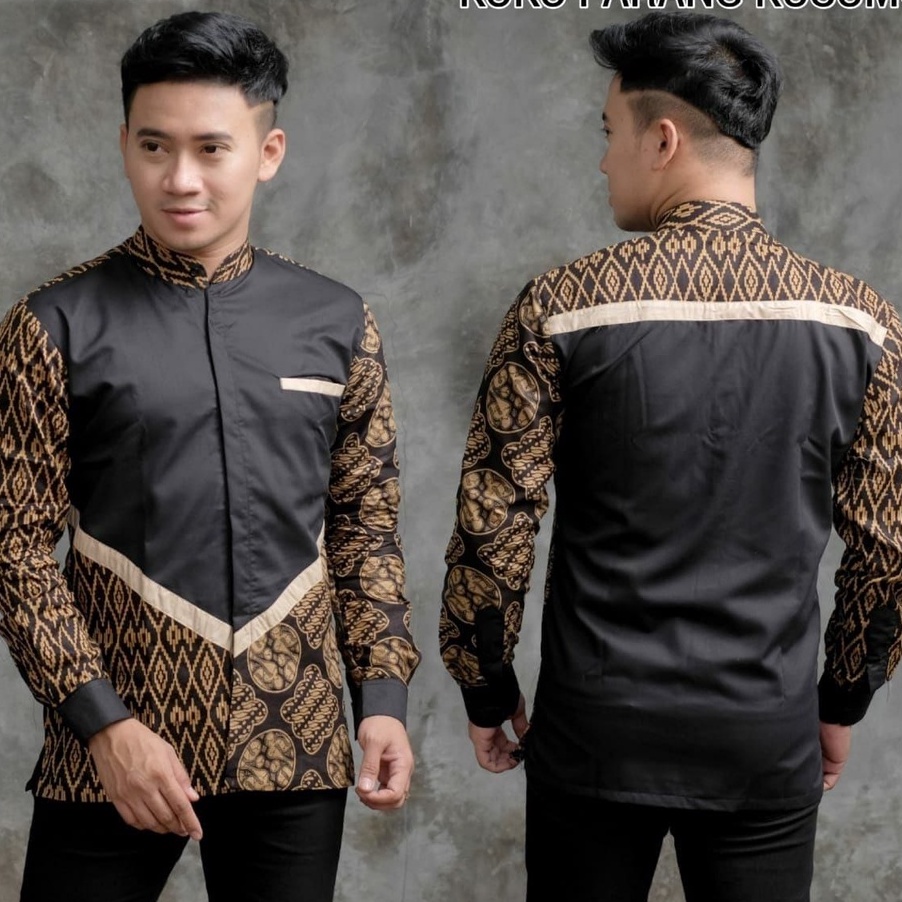 [D-2J✓] BISA COD | Baju Koko Al Qorni  Hadroh Azzahir Kemeja Muslim Pria Model Terbaru Busana Muslim