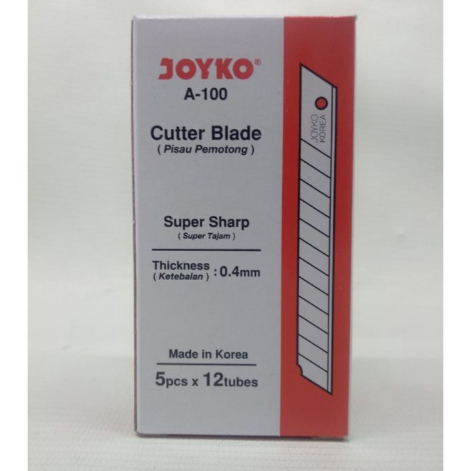 

[Y26-☞) Isi Cutter / Refill Pisau Cutter Joyko A - 100 / (1pak)❣.!!