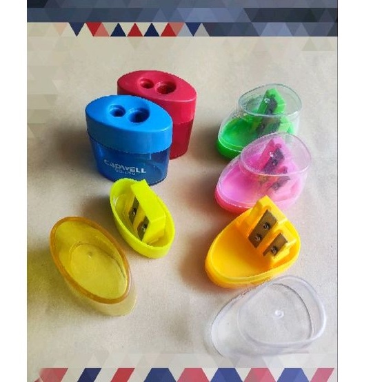 

rautan/serutan/orotan/sharpener pensil model tabung