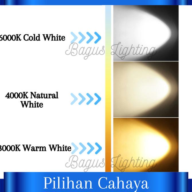 Lampu Downlight Outbow Gantung Led Lampu Plafon 7W 12W 20W Garansi