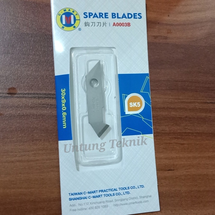 

C-MART SK5 Cutter Acrylic Refill Blade - Isi Ulang Cutter Plastik