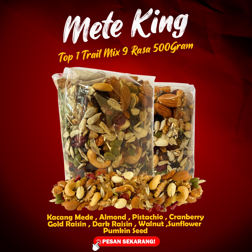 

Piscoklegit_ 1Kg Super Trail 9 Mix Almond Mete Cranberry Walnut Pistachio Pumpkin Seed Sunflower