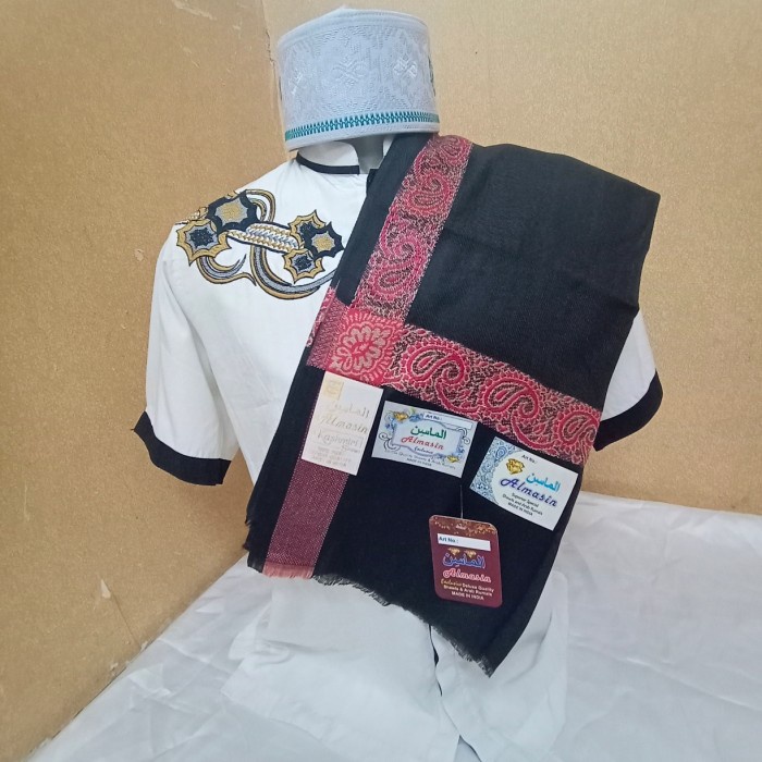 Sorban sorban almasin/kasmiri (shaall)(F5W9) Sorban Palestina Original IMPORT PREMIUM Sorban Haji So