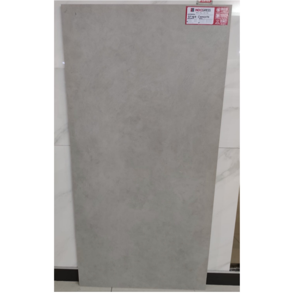 Indogress Granit Tile Grigio Cemento 60X60 60X120 1 Matt