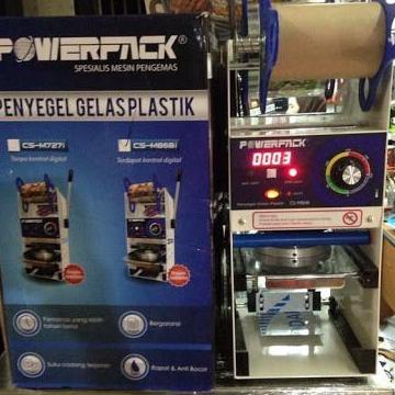 Cup Sealer / Mesin penyegel Plastik PowerPack CS - M868i Counter