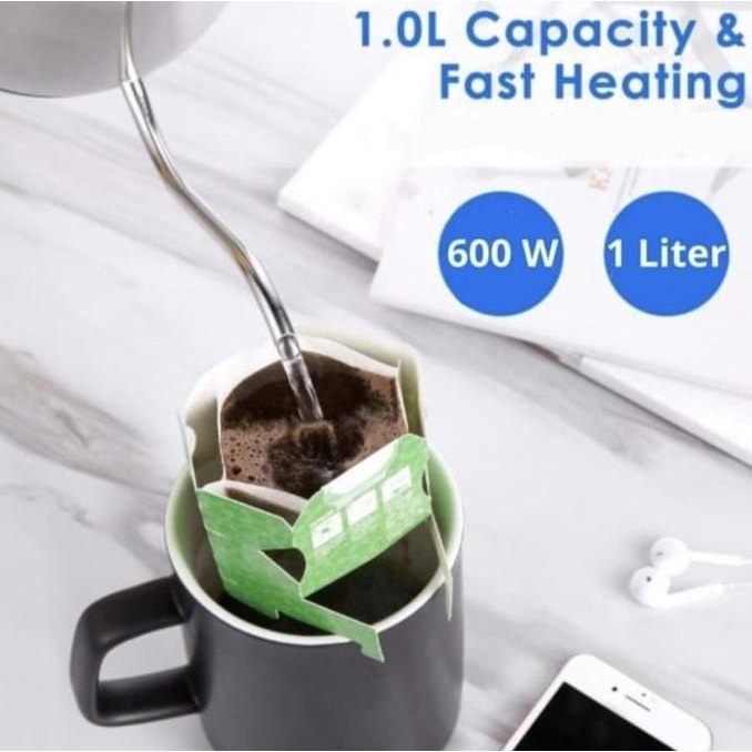 Kettle Listrik Leher Angsa Electric Kettle Gooseneck Mayaka KEV-4017