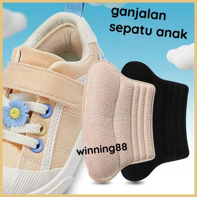 Premium Insole Sepatu Kebesaran Untuk Anak Ganjalan Sepatu Anak Terbaru
