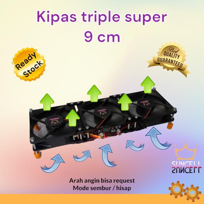 jin01 kipas fan USB super 3 Fan @3.500 rpm