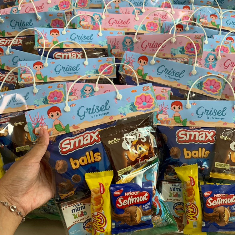 

KHWG7583 Paket Snack Souvenir Ulang Tahun Tag B