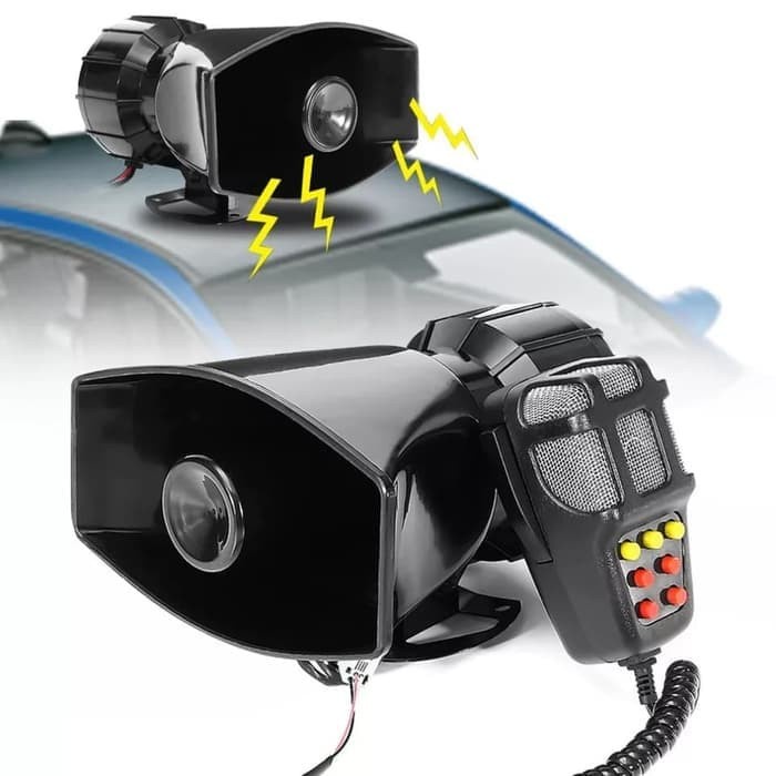 Klakson Toa Horn Polisi 7 suara Termignoni 7suara variasi motor ready