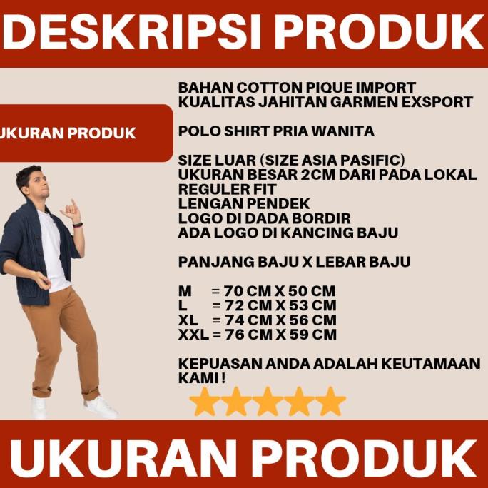 Polo Shirt Uniqlo Golf Baju Kaos Polo Kerah Krah Polos Pria Putih
