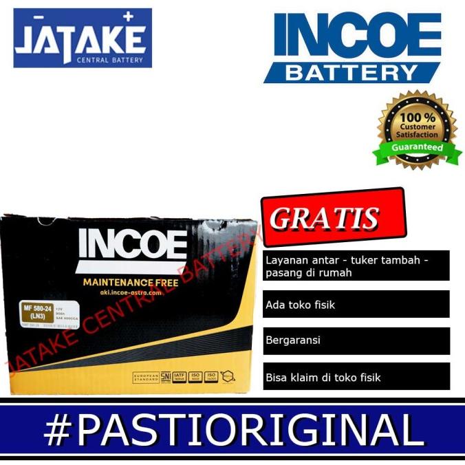 Aki kering Mobil VOLVO 850 DIN 58024 INCOE MF