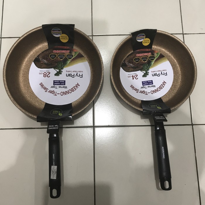 ✨Baru Pan Teflon Ceper Akebono Gold Marble Korea 30Cm Limited