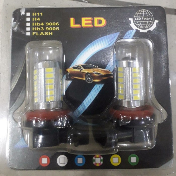 Bohlam/Lampu H11 Led Plasma Mobil Ertiga Ignis Swift Sx4 Apv Kode It077