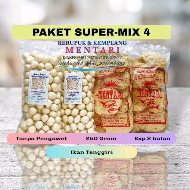 

Paket Mix4 - 1kg (2 Getas Super + 2 Kulit Super)