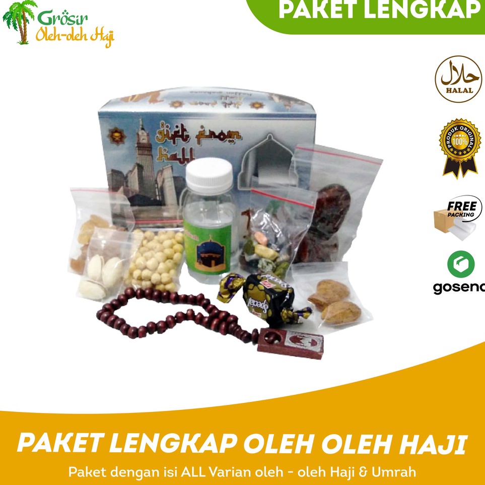 

PMJX8625 PAKET LENGKAP Oleh Oleh Haji Dan Umroh | Paket Hemat Murah Ekonomis Haji Umrah