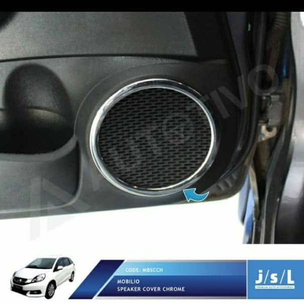 Speaker Cover Chrome Honda Mobilio 2013 terpercaya