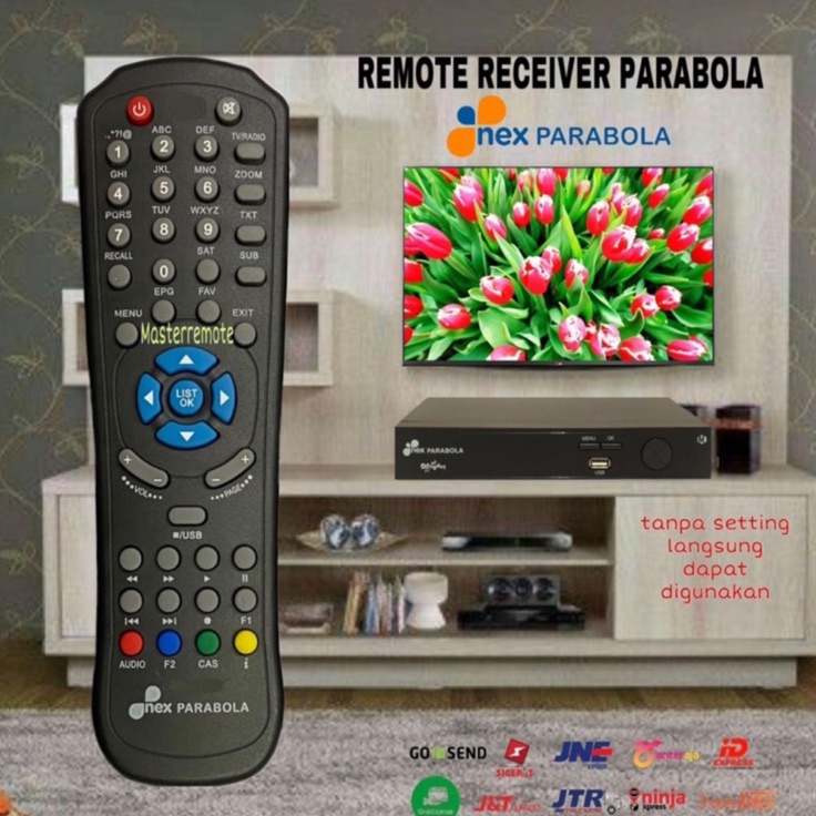 DCDZ8181  REMOT REMOTE RECEIVER NEX PARABOLA / MATRIX GARUDA / BURGERS S2 MINI