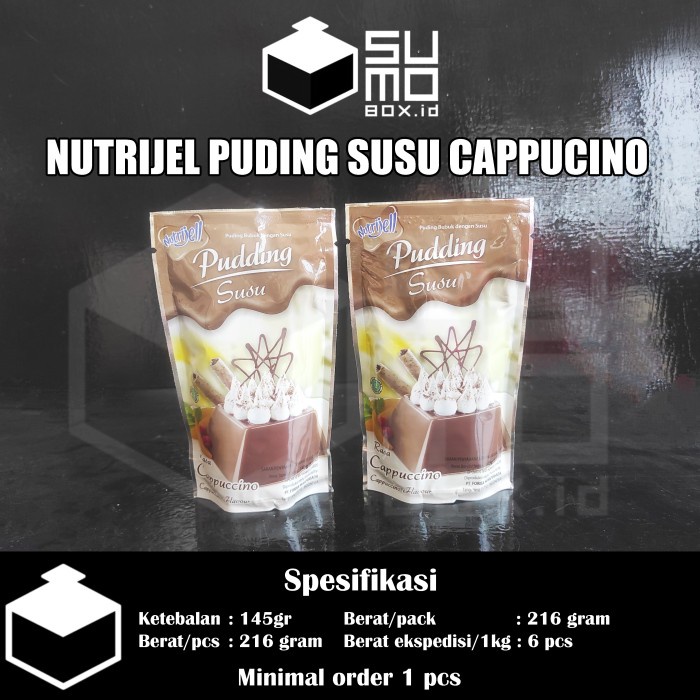 

Nutrijell Nutrijel serbuk puding susu rasa 120gr, 145gr, 170gr