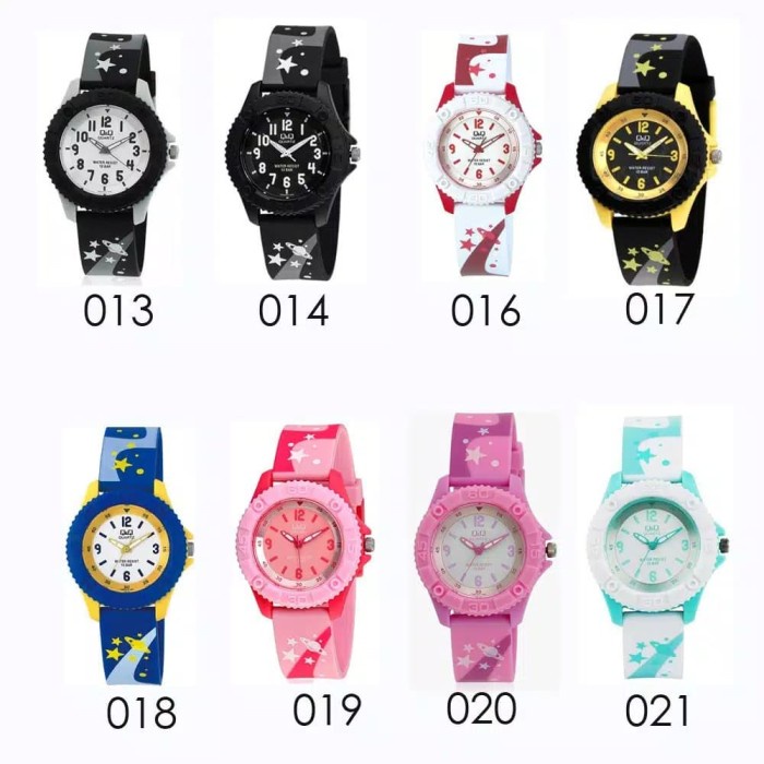 Discount Q&Q vq96j ORIGINAL QnQ QQ Jam Tangan Anak Perempuan Wanita Water /JAM TANGAN ANAK/JAM