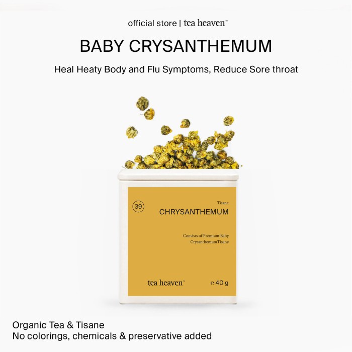 

Pure Baby Chrysanthemum Tea Heaven Krisantemum Organik Premium