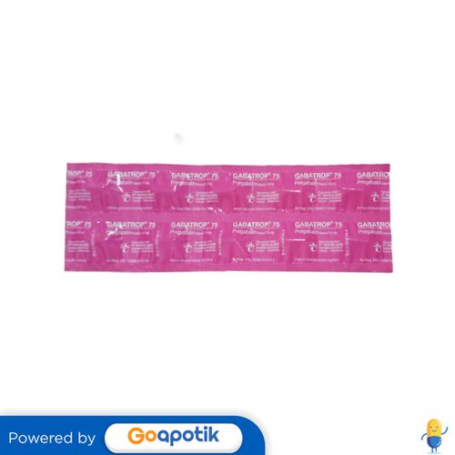 GABATROP 75 MG STRIP 10 KAPSUL