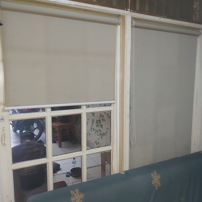 ✅Ready Roler Blind Transparan Gorden Kusus Kantor Terbaru