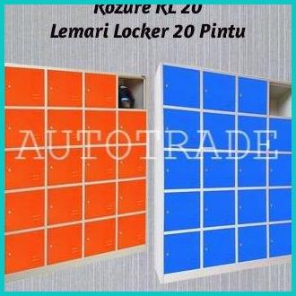 

KOZURE KL 20 LOKER LOCKER LEMARI KABINET BESI 20 PINTU LOKER KARYAWAN 20JVLZ3 perkakas
