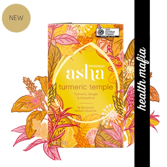 

Twinings Asha Organic Tumeric Temple 18 Tea Bags