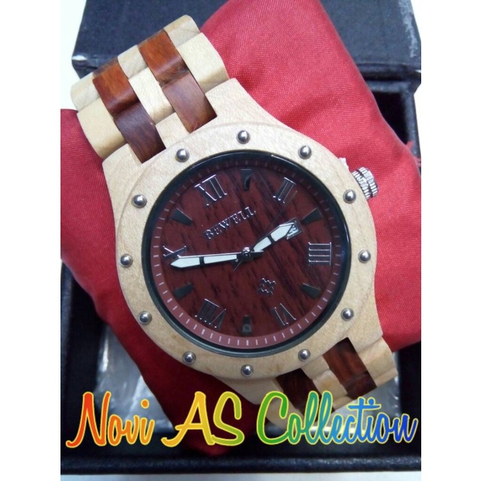 BAYAR DITEMPAT Jam Tangan Kayu Bawell /JAM TANGAN ANTI AIR/JAM TANGAN ANALOG/JAM TANGAN DIGITAL