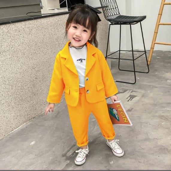 Akal Store Baju setelan anak perempuan usia 2-7 tahun BELLA BLAZER SET KIDS