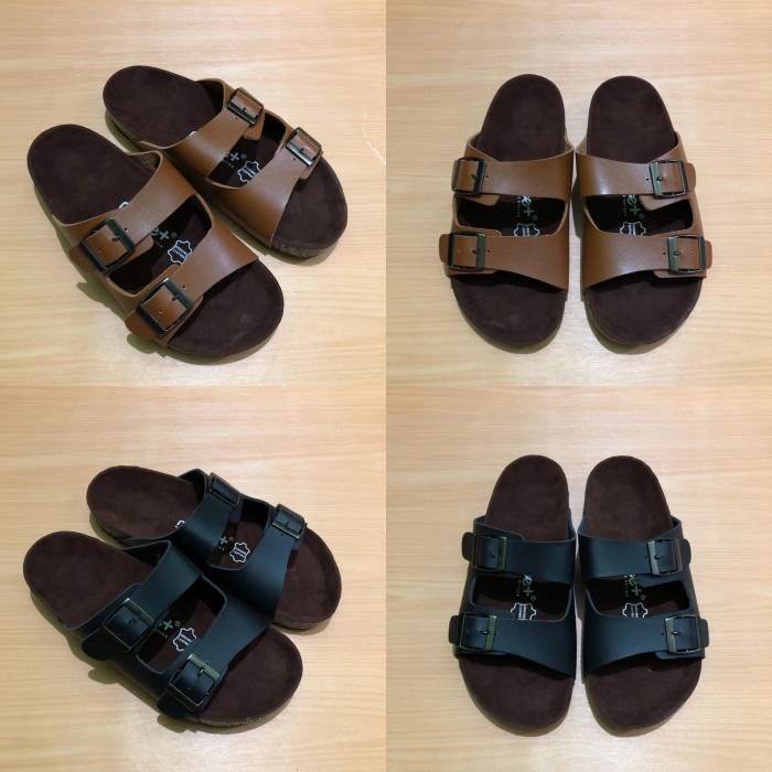 Sandal Kulit Pria My Feet Original Sandal Slop Pria