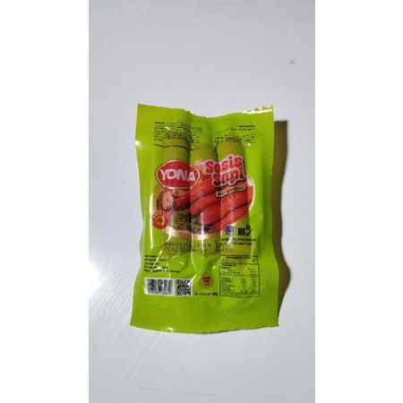

yona sosis sapi isi 3 berat 80gram