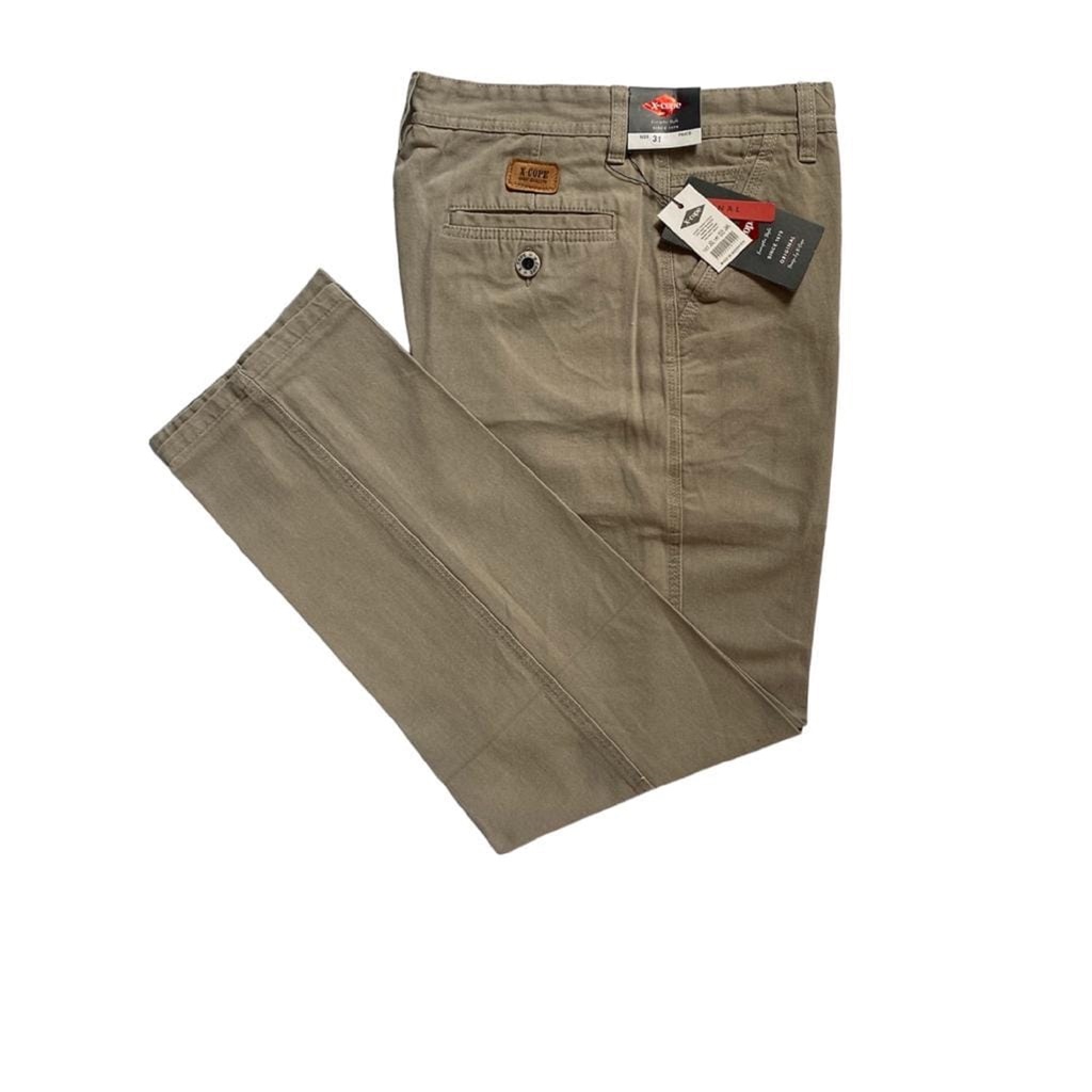 Celana Panjang Pria Bahan Katun Reguler Standar Premium Kualitas CARDINAL Merk X.COPE 100 % Original