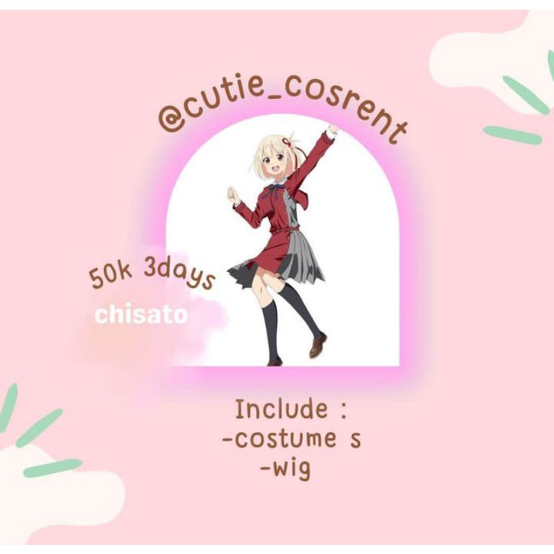 (RENTAL) COSTUME CHISATO